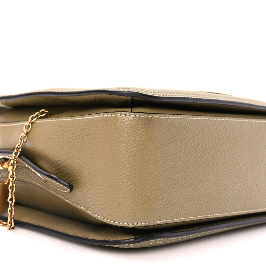 Mulberry  Small Classic Grain Billie Crossbody Bag Summer Khaki Image 7