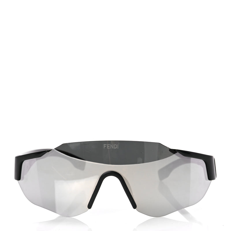  Fendi Sport Shield Sunglasses FE 40088U-Y Black
