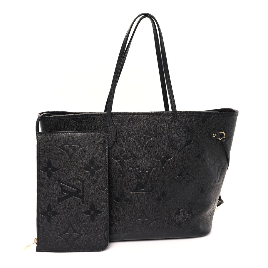 Louis Vuitton Empreinte Monogram Giant Neverfull MM Black Image 2
