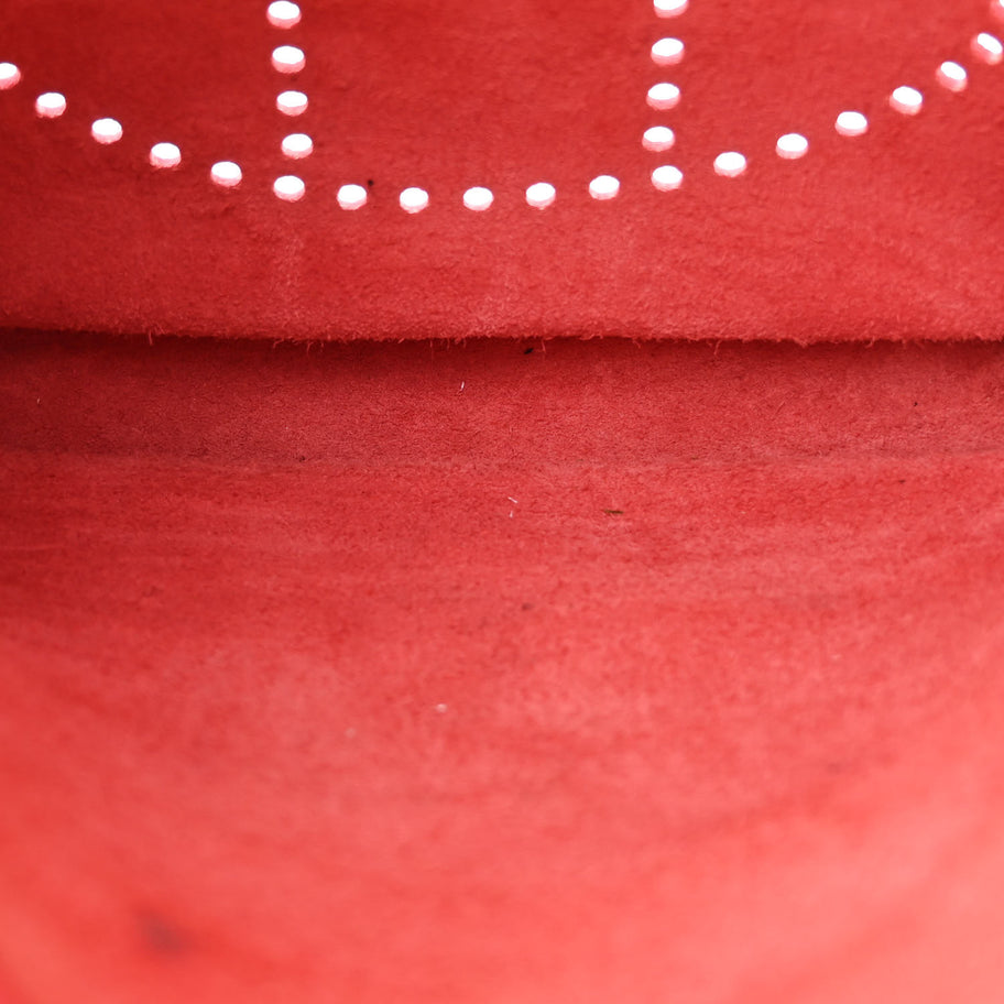 Hermes Taurillon Clemence Evelyne III PM Rouge Vif Image 5