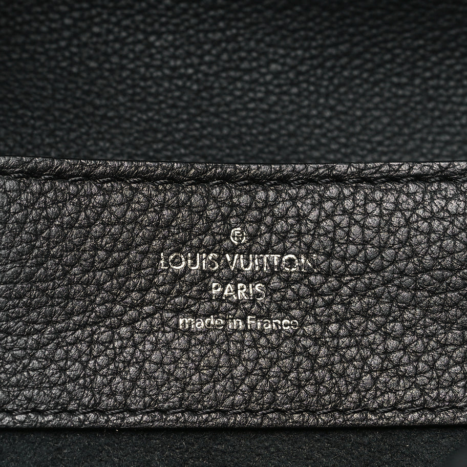 Louis Vuitton Calfskin Lockme Backpack Black Image 6