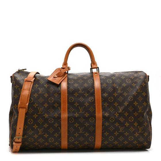  Louis Vuitton Monogram Keepall Bandouliere 55