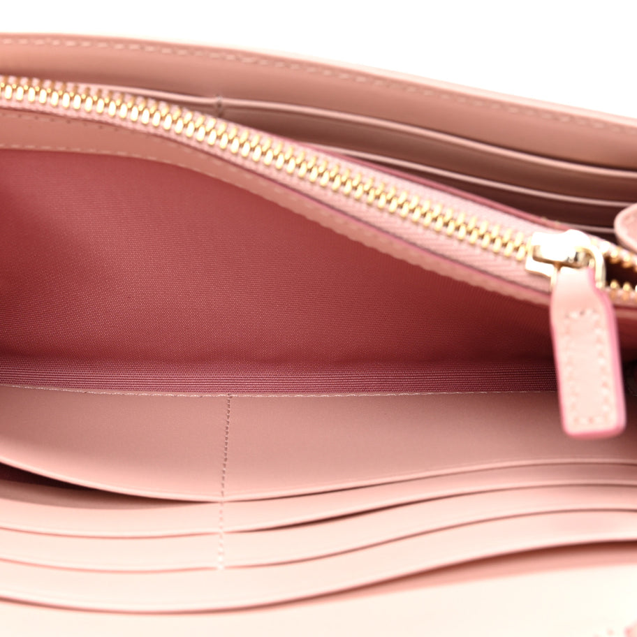 MCM Visetos Large Patricia Wallet On Chain Soft Pink Image 6