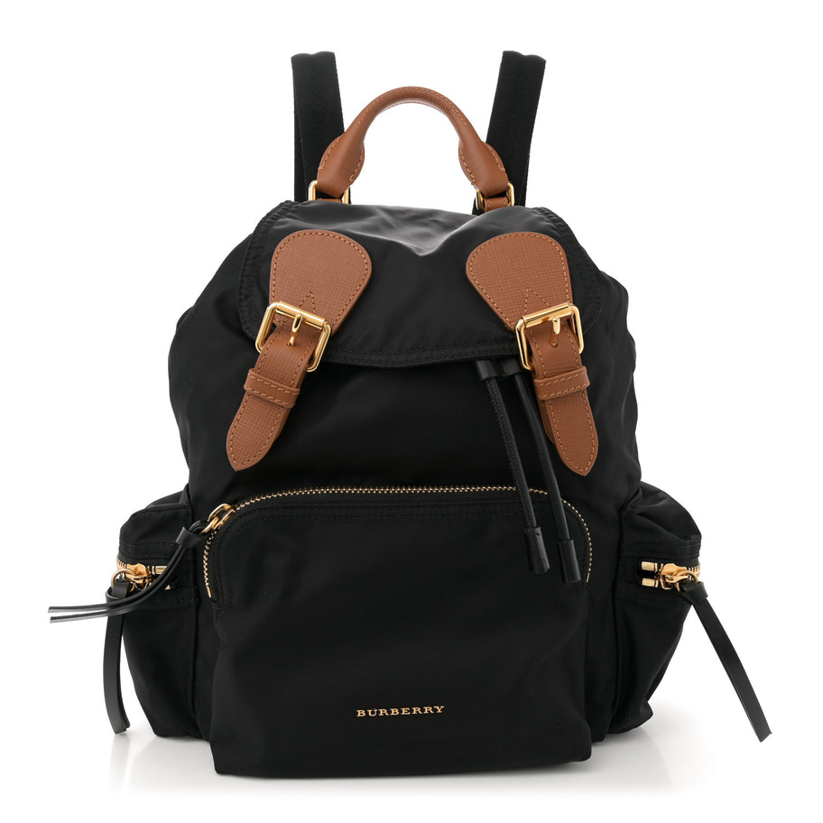 Burberry Nylon Medium Rucksack Backpack Black Image 1