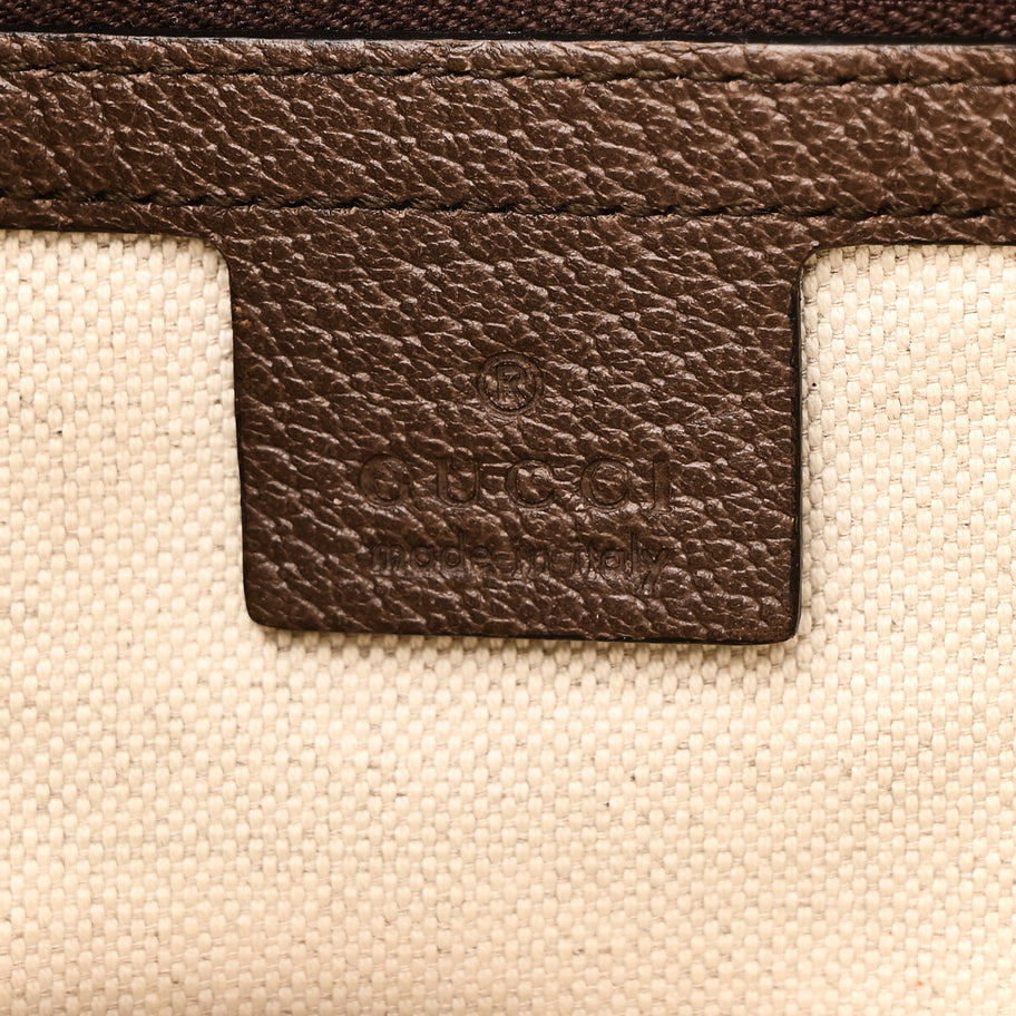 Gucci GG Supreme Monogram Web Small Ophidia Half Moon Hobo Brown Image 6