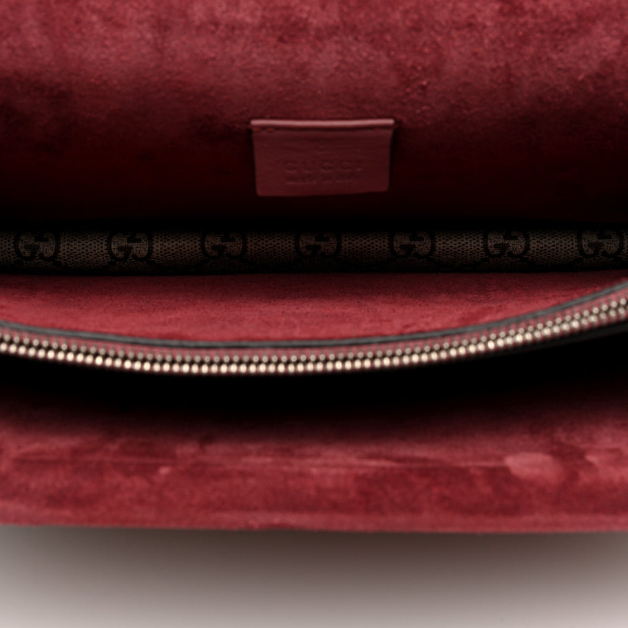 Gucci GG Supreme Monogram Blooms Small Dionysus Shoulder Bag Beige Multicolor Dry Rose Image 5