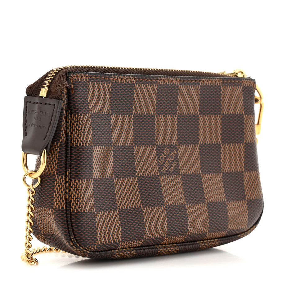 Louis Vuitton Damier Ebene Mini Pochette Accessories Image 3