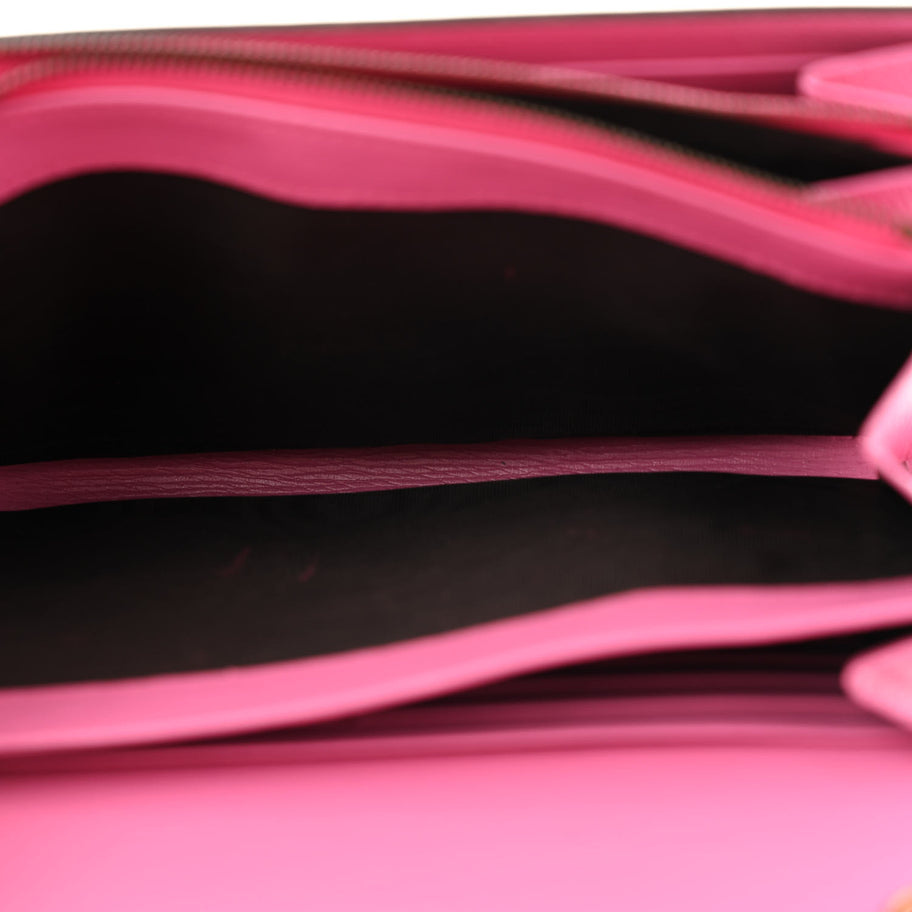 Gucci Calfskin Floral Print Mini Dionysus Chain Wallet Ivory Pink Image 6