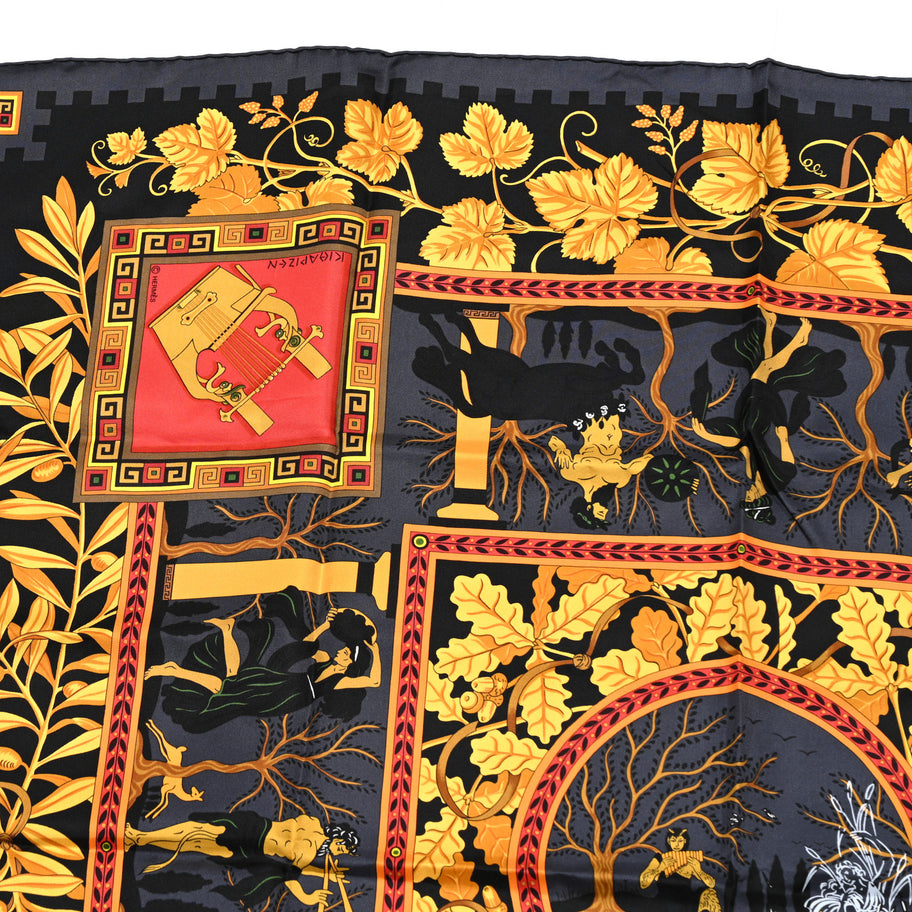 Hermes Silk Musique Des Dieux Scarf 90 Image 4