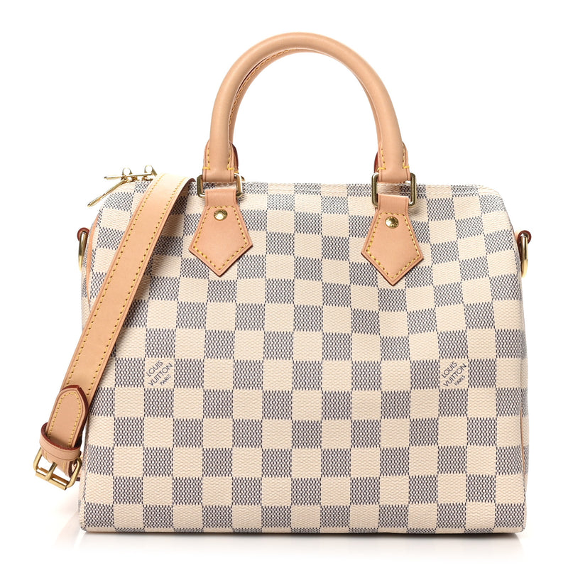  Louis Vuitton Damier Azur Speedy Bandouliere 25