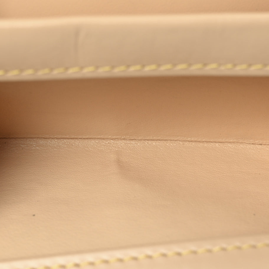 Louis Vuitton Monogram Porte-Monnaie Plat Coin Purse White Image 5