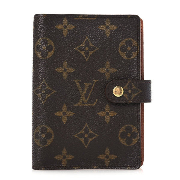 Louis Vuitton Monogram Small Ring Agenda Cover