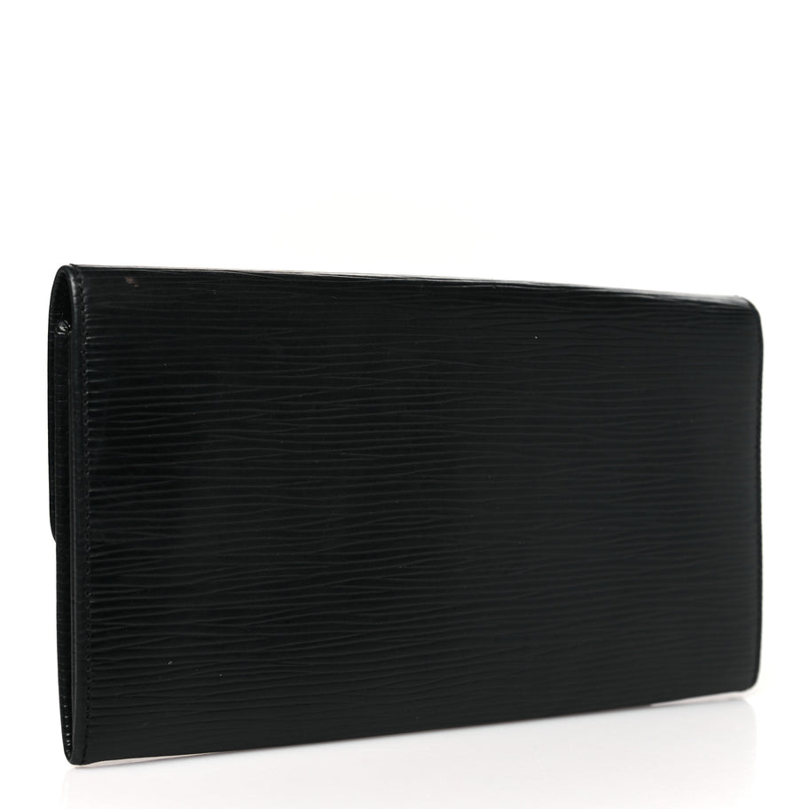 Louis Vuitton Epi Sarah Wallet Black Image 3