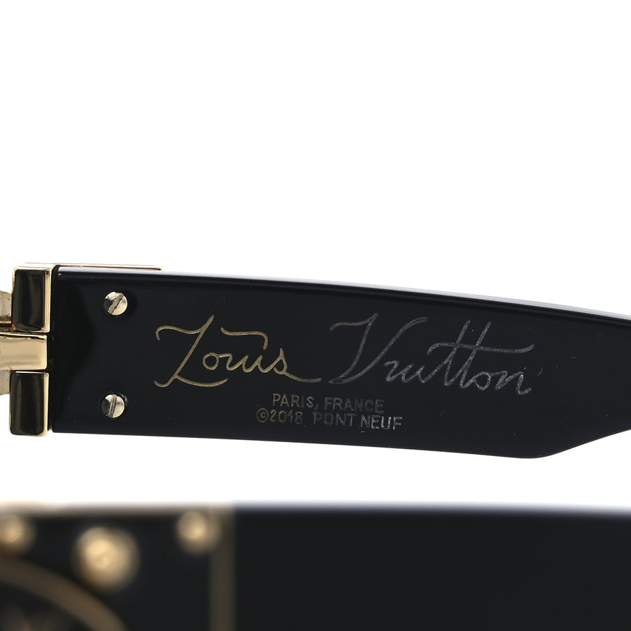 Louis Vuitton Acetate 1.1 Millionaires Sunglasses Z1165W Black Image 6