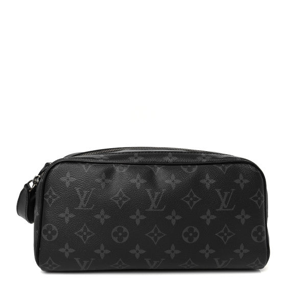  Louis Vuitton Monogram Eclipse Dopp Kit Toilet Pouch