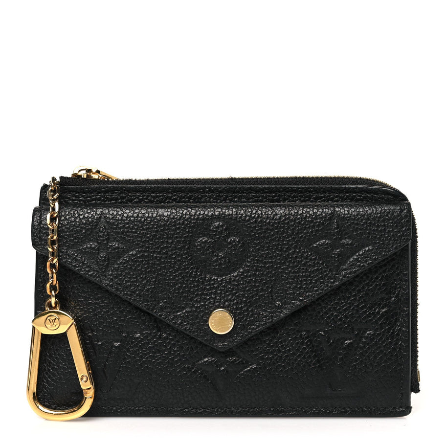 Louis Vuitton Empreinte Recto Verso Card Holder Black Image 1
