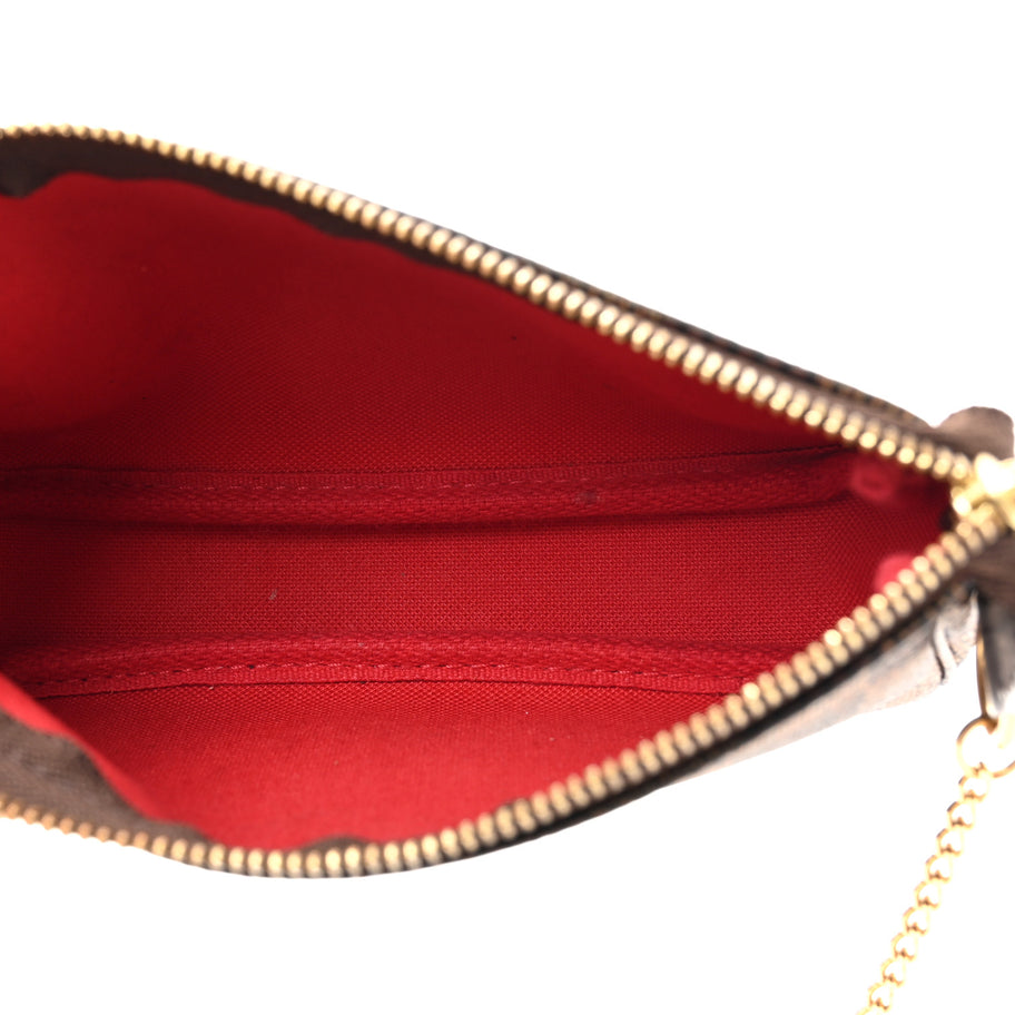 Louis Vuitton Damier Ebene Mini Pochette Accessories Image 5