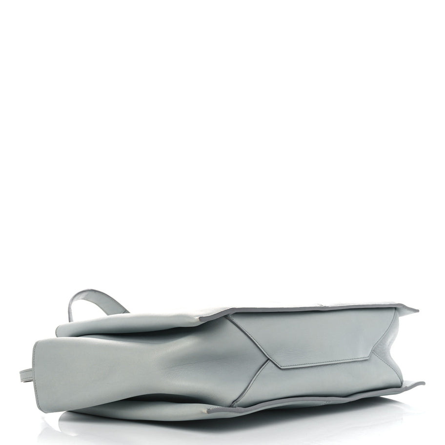 Celine Smooth Calfskin Medium Tri-Fold Bag Cloud Image 4
