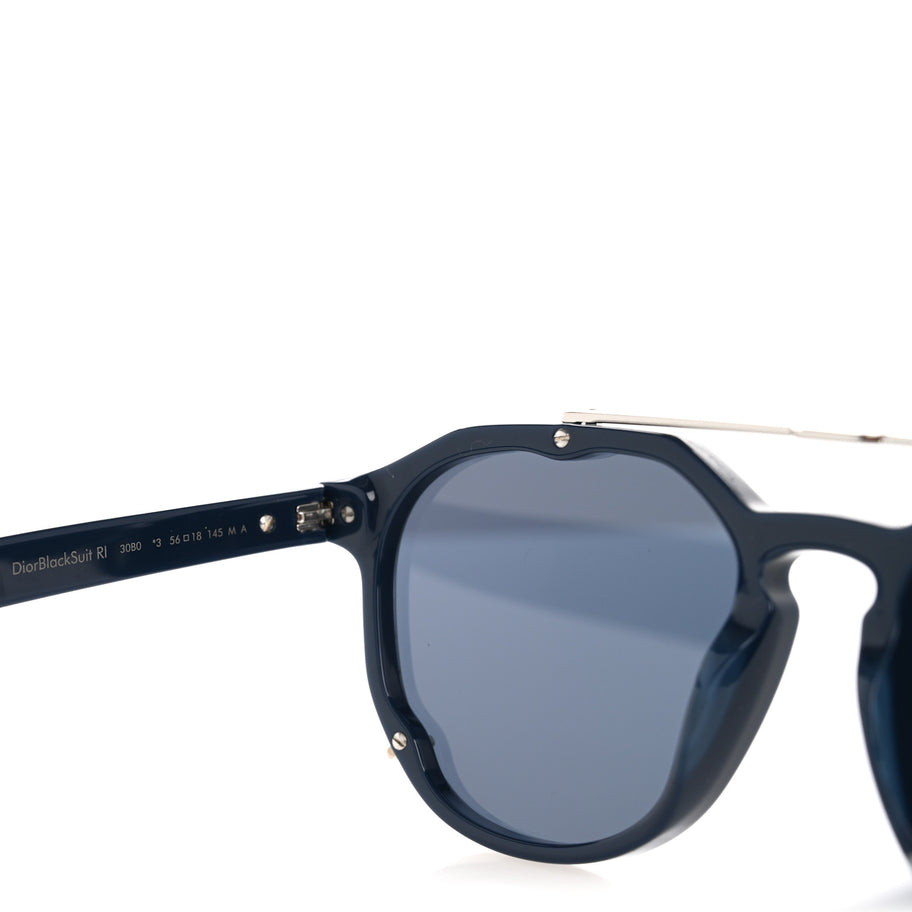 Christian Dior Acetate BlackSuit RI Sunglasses Blue Image 7