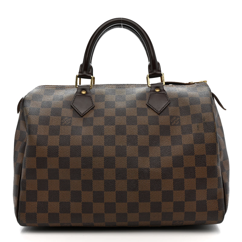  Louis Vuitton Damier Ebene Speedy 30