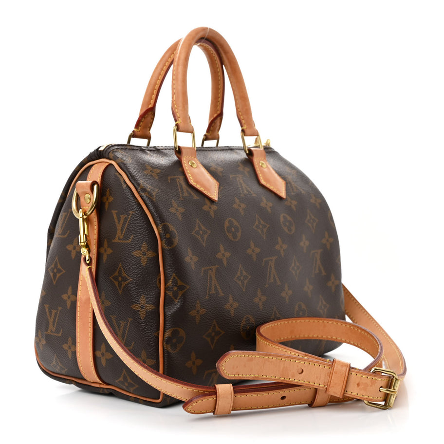 Louis Vuitton Monogram Speedy Bandouliere 25 Image 3