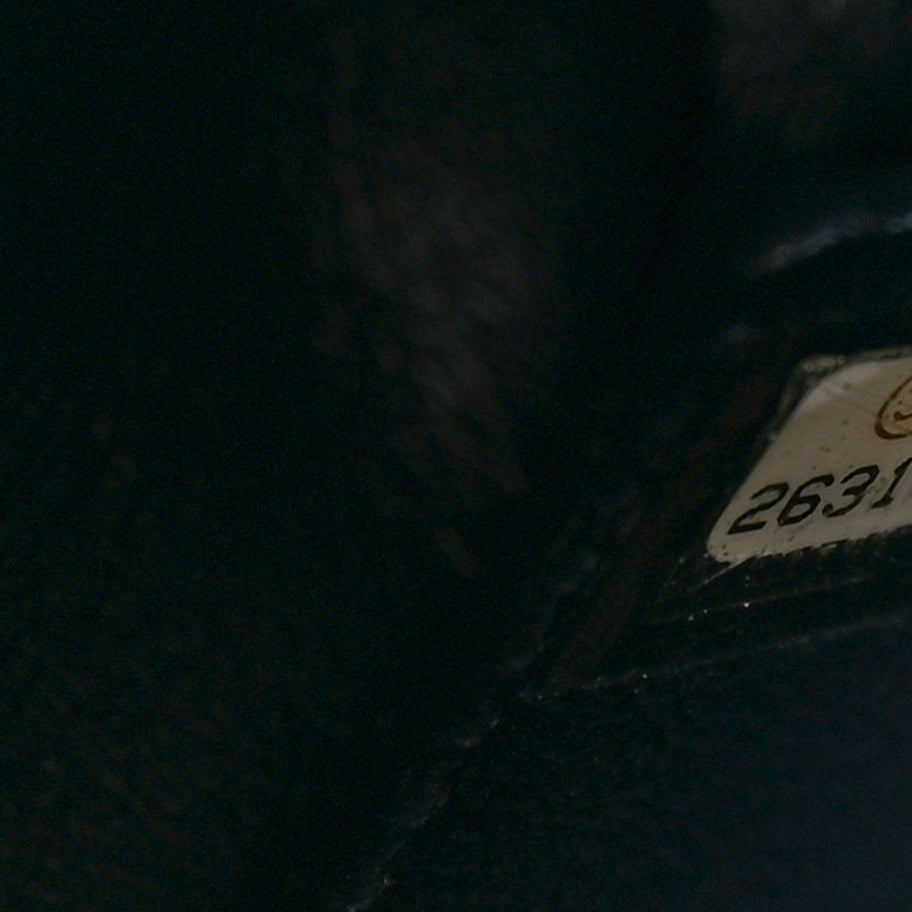 Chanel Calfskin Chevron Quilted Medal Flap Navy Image 7