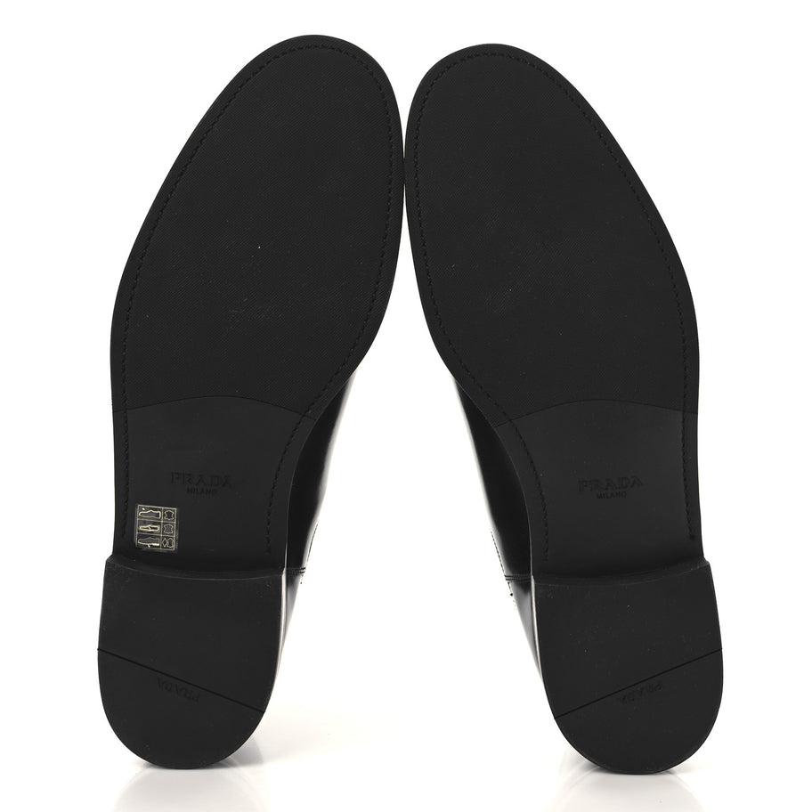 Prada Spazzolato Mens Chelsea Boots 12 Black Image 6