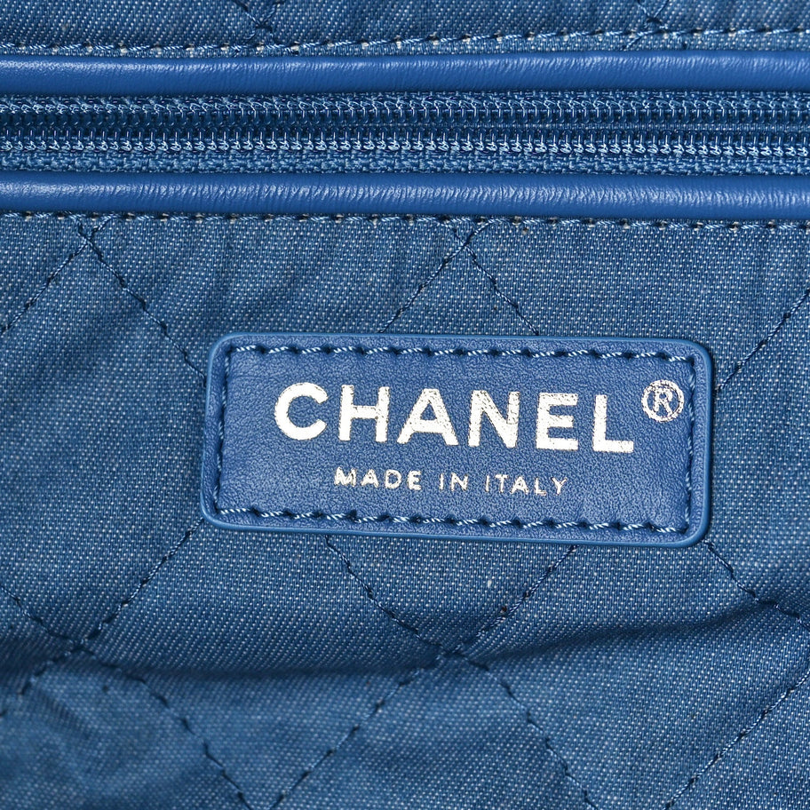 Chanel Denim Sequin 22 Blue Image 7