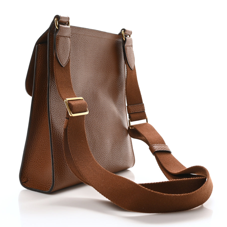 Mulberry Grain Calfskin New Antony Messenger Crossbody Oak Image 3