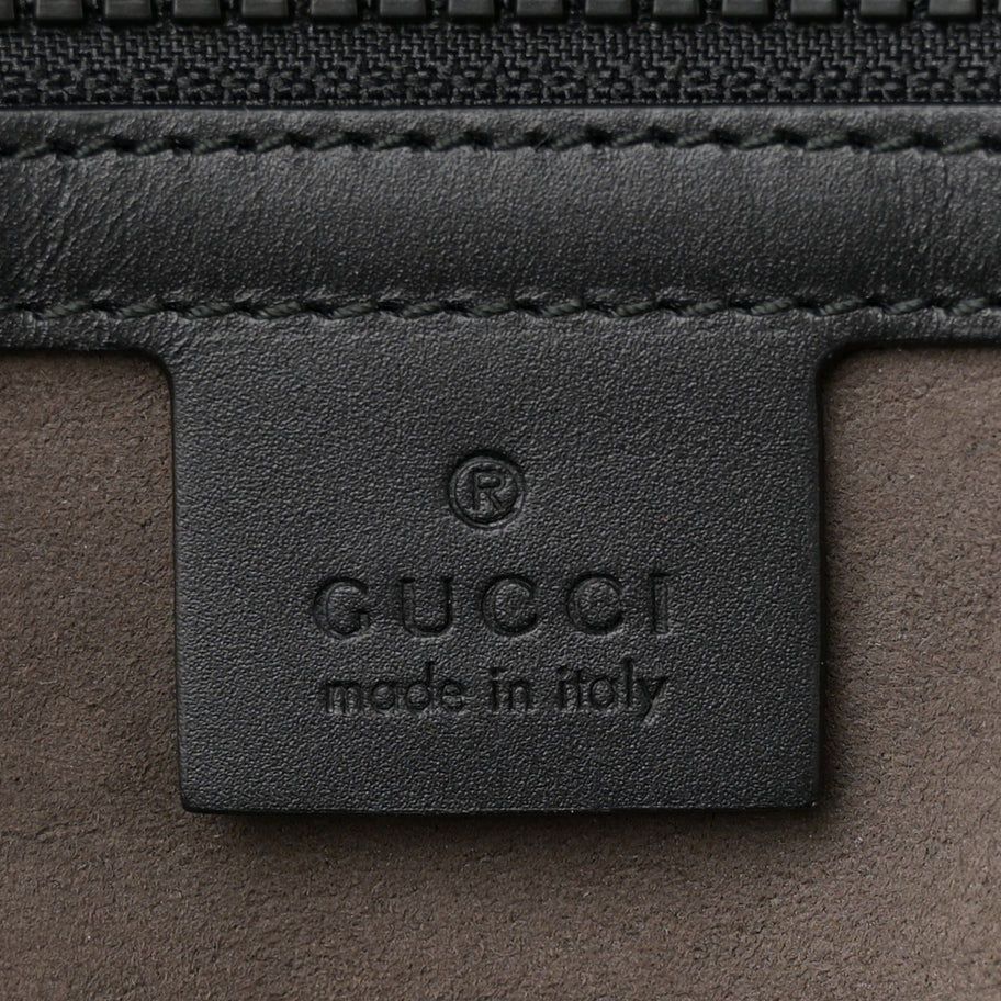 Gucci GG Supreme Monogram Small Eden Day Backpack Black Image 6