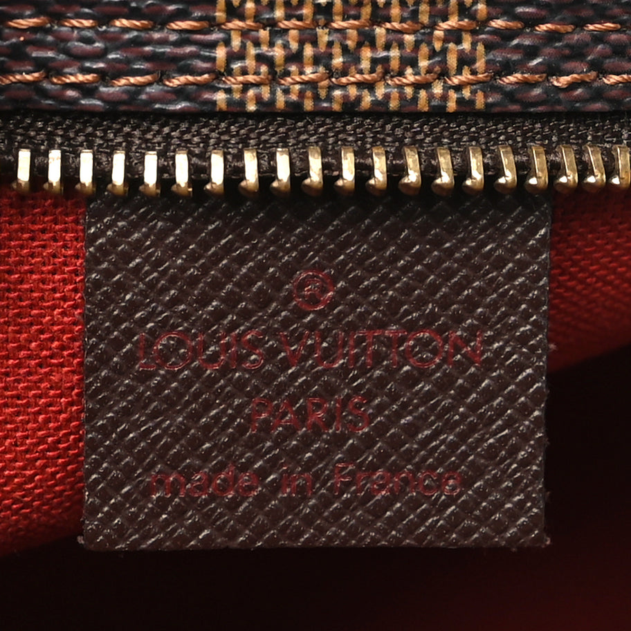 Louis Vuitton Damier Ebene Trousse Make Up Bag Pochette Image 6