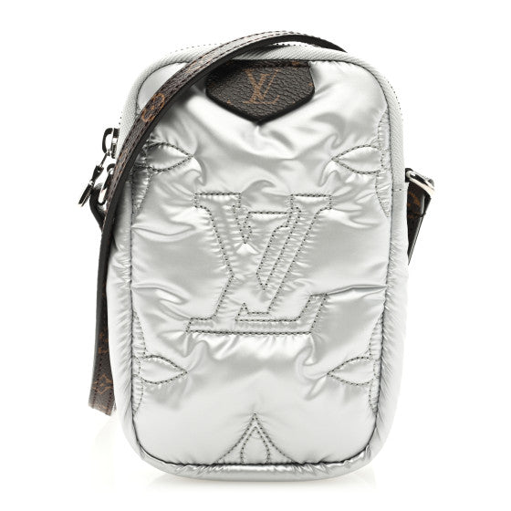 Louis Vuitton Econyl Monogram Pillow Phone Pouch Silver Image 1
