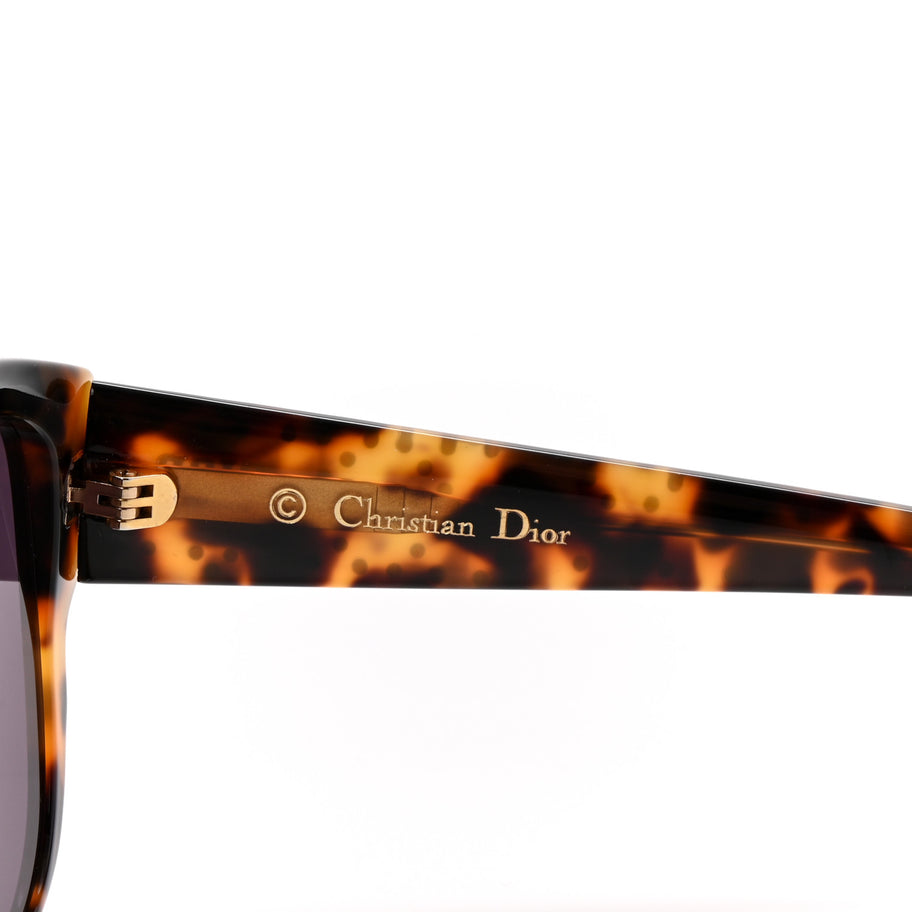 Christian Dior Acetate Cannage Lady Dior Studs Sunglasses Havana Image 5