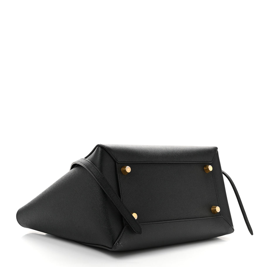 Celine Grained Calfskin Mini Belt Bag Black Image 4