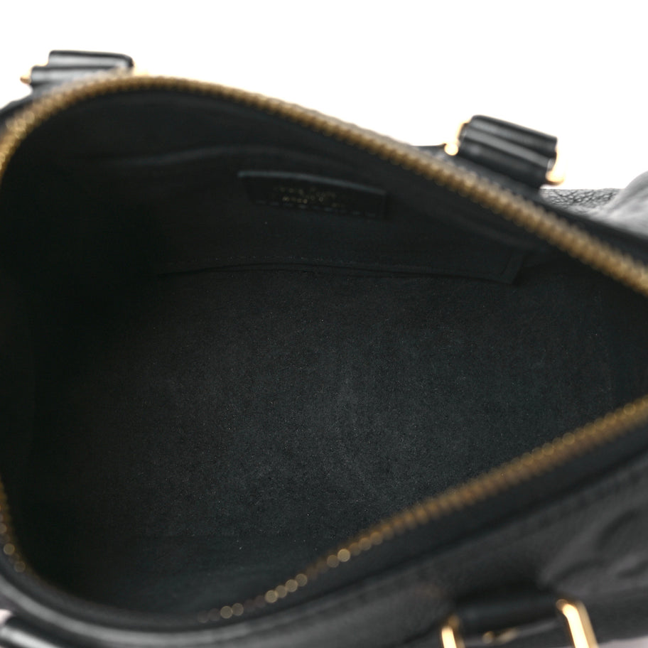 Louis Vuitton Empreinte Monogram Giant Speedy Bandouliere 20 Black Image 5
