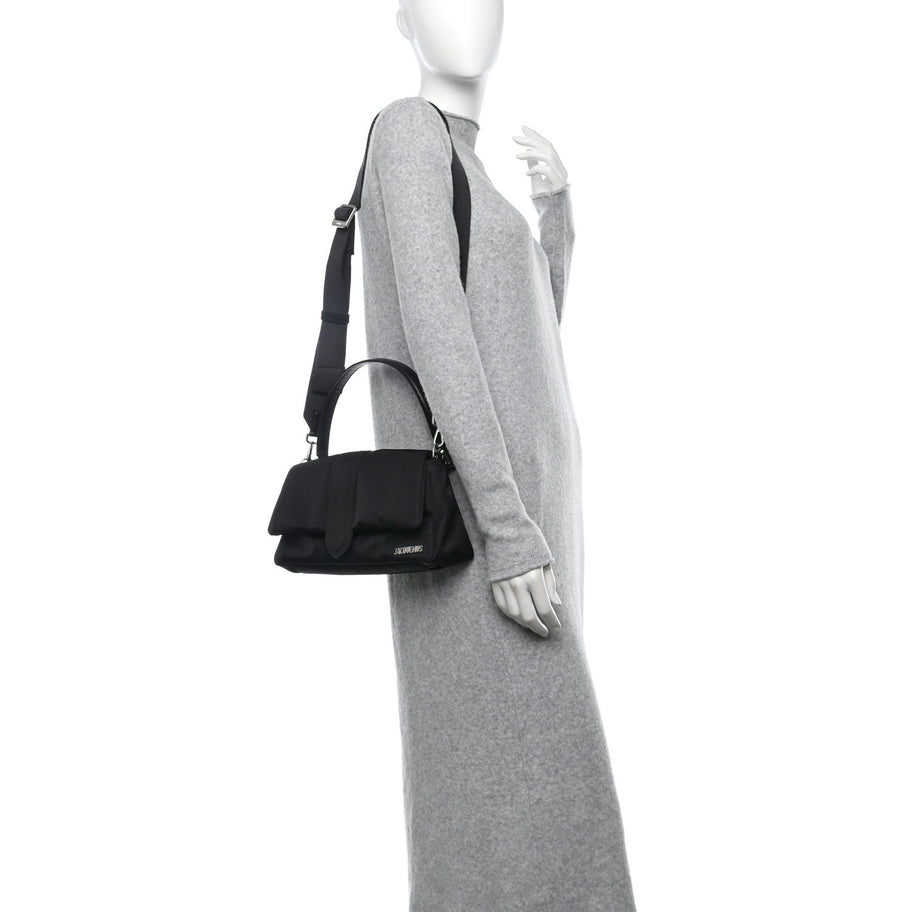 Jacquemus Padded Nylon Le Bambimou Black Image 2