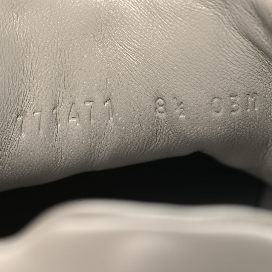 Gucci New Nappa Sombre Interlocking G Ripple Mens Platform Sneakers 8.5 Grey Sky Image 7