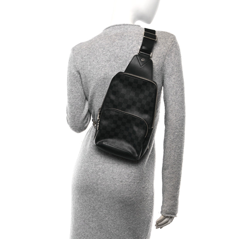  Louis Vuitton Damier Graphite Avenue Sling Bag