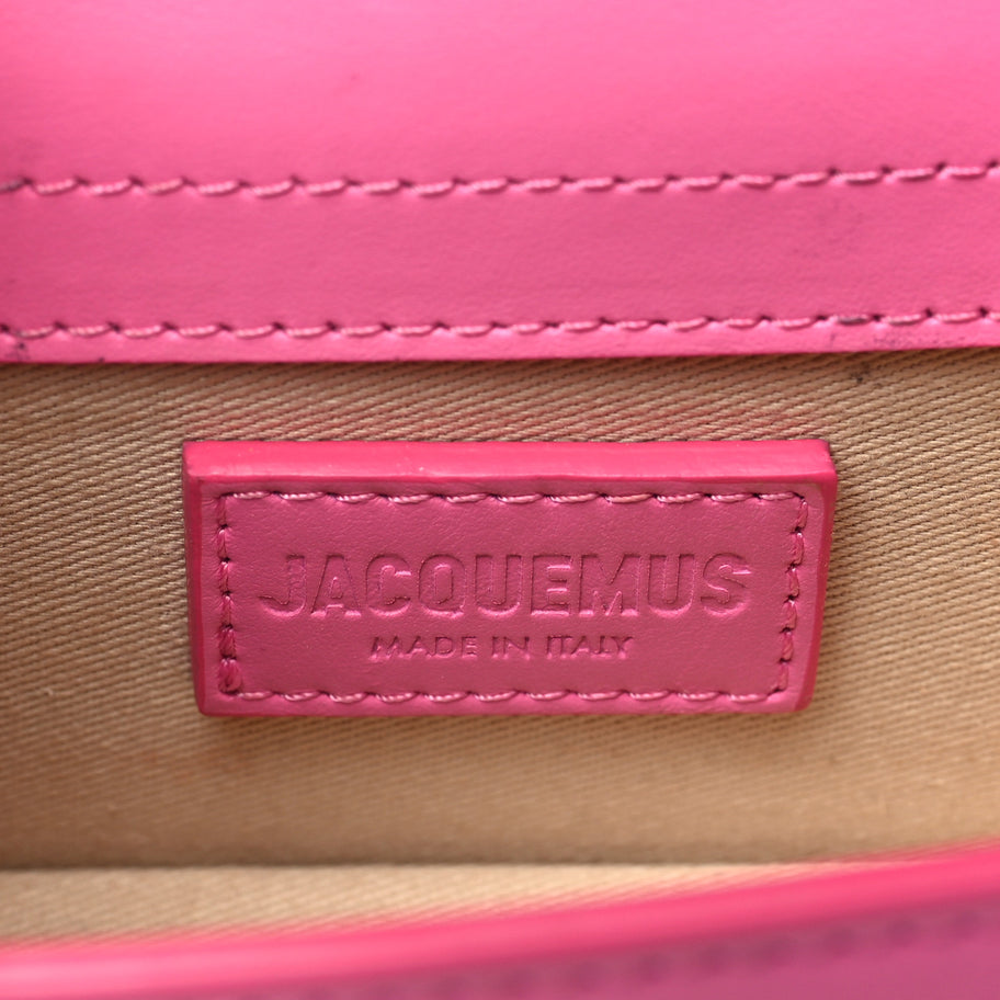 Jacquemus Smooth Calfskin Le Bambino Pink Image 6