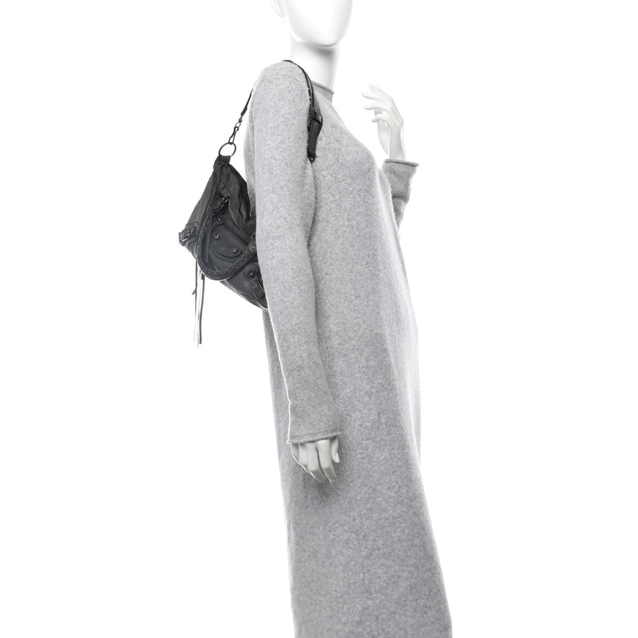 Balenciaga Agneau Classic Hardware First Anthracite Image 2