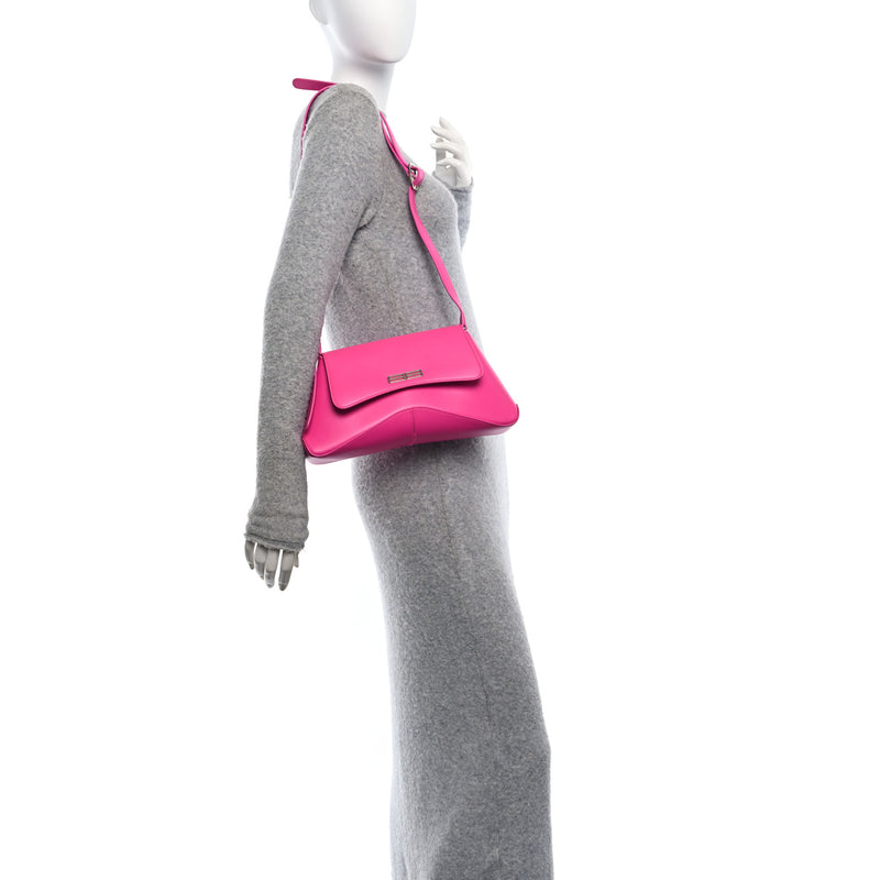  Balenciaga Box Calfskin Medium XX Flap Bag Lipstick Pink