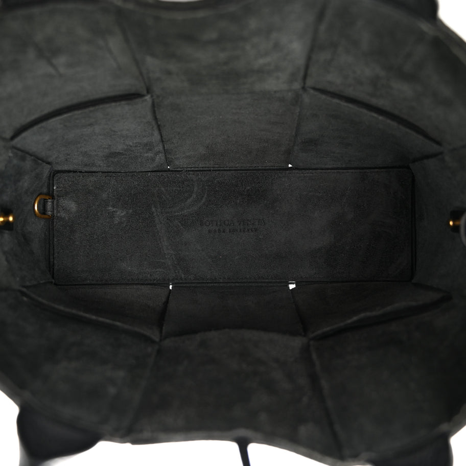 Bottega Veneta Nappa Maxi Intrecciato Mini Arco Tote Black Image 6