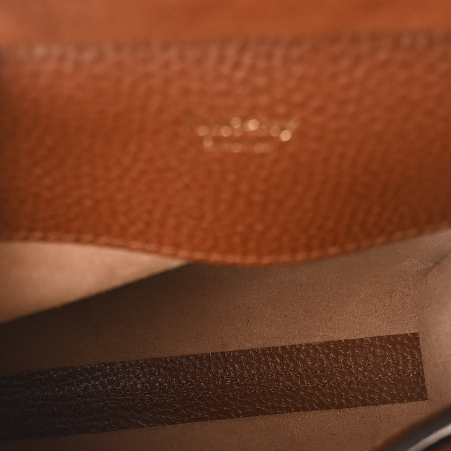 Mulberry Grain Calfskin New Antony Messenger Crossbody Oak Image 5