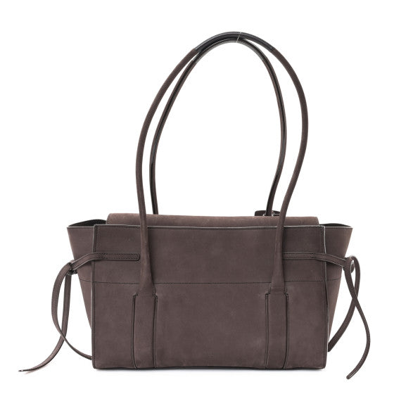  Mulberry MULBERRY Nubuck Small Soft Bayswater Satchel Ebomy