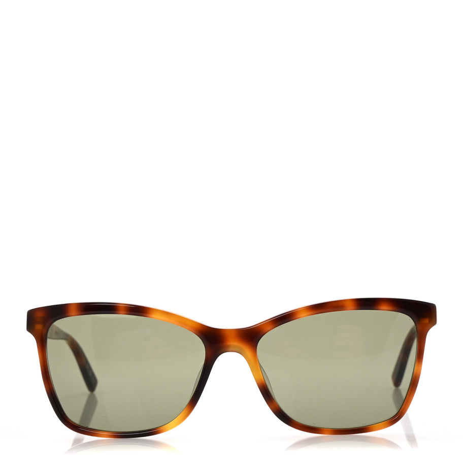 Saint Laurent Acetate Cat Eye Sunglasses SL 502 Tortoise Image 2