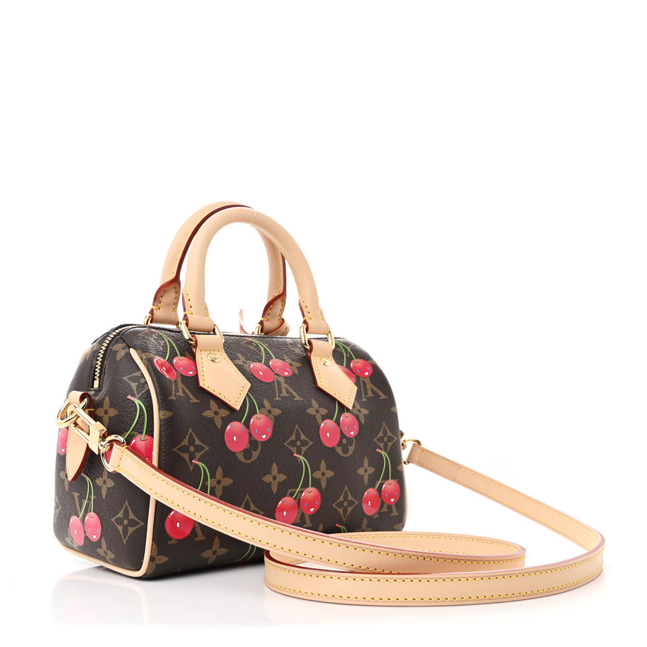 Louis Vuitton LV X TM Monogram Cerises Speedy Bandouliere 20 Image 2