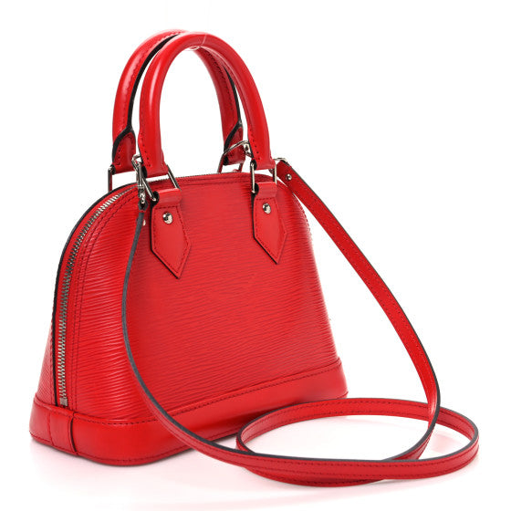 Louis Vuitton Epi Alma BB Carmine Image 3