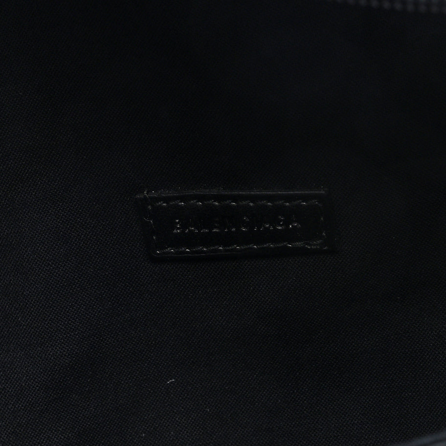 Balenciaga Nylon Eiffel Strassed Beltpack Black Image 6