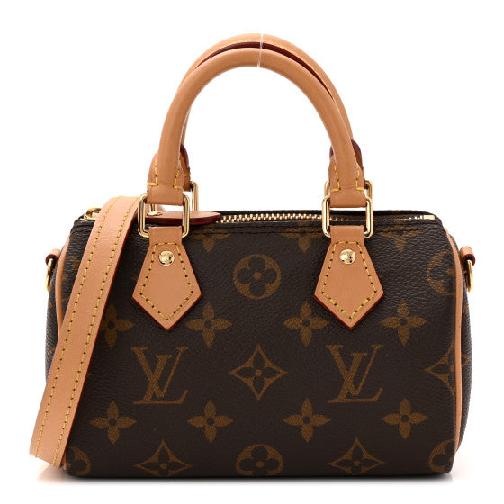 Louis Vuitton Monogram Nano Speedy Bandouliere Image 1