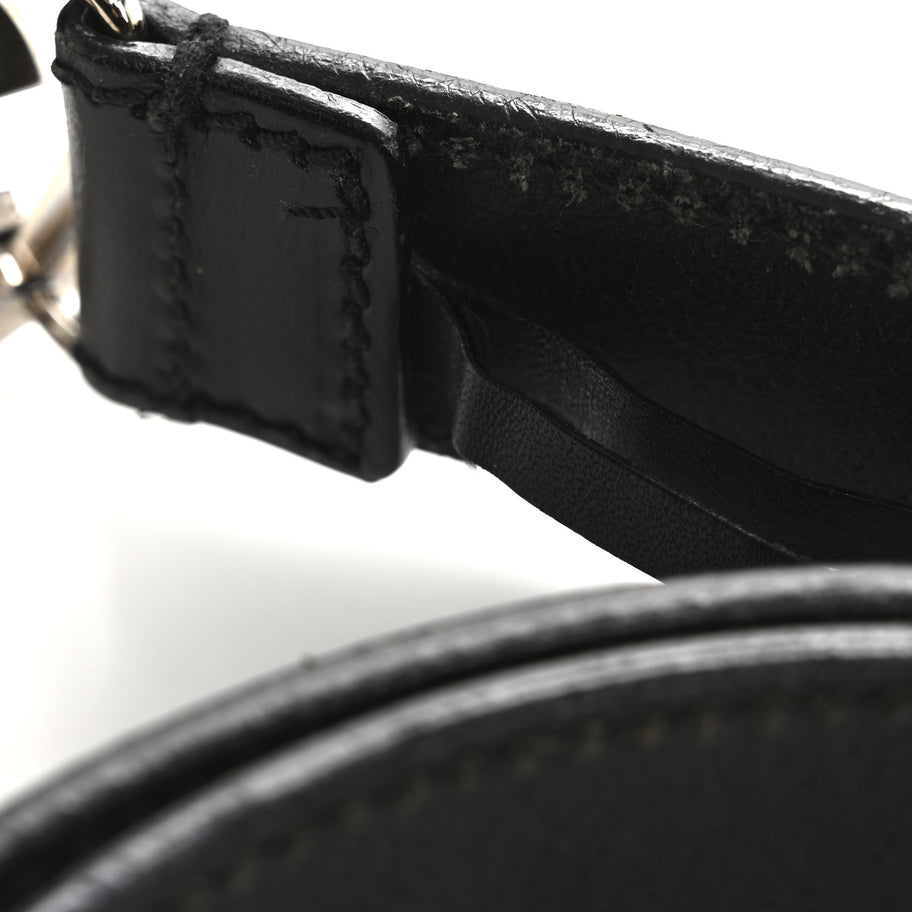 Gucci Calfskin InterLocking G Belt 85 34 Black Image 7